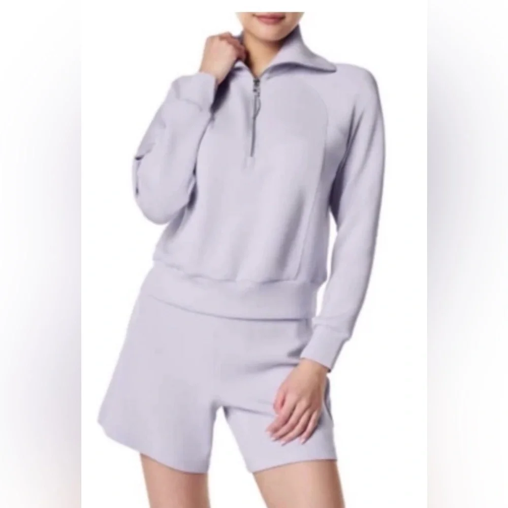 SPANX AirEssentials® Half Zip Sweater - Picture 2 of 4